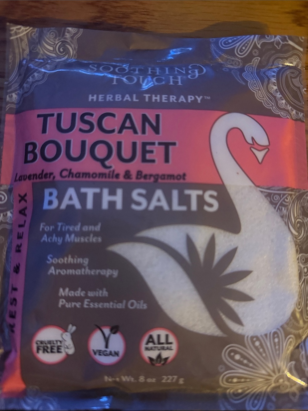Tuscan Bouquet Bath Salts - Lavender, Chamomile & Bergamot (Pink)